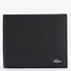 Lacoste Portefeuille Porte-Cartes Horizontal En Cuir | Porte-Cartes Homme