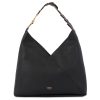 Lancel Sac Hobo Zippe Pagode En Cuir Graine | Sac A Main