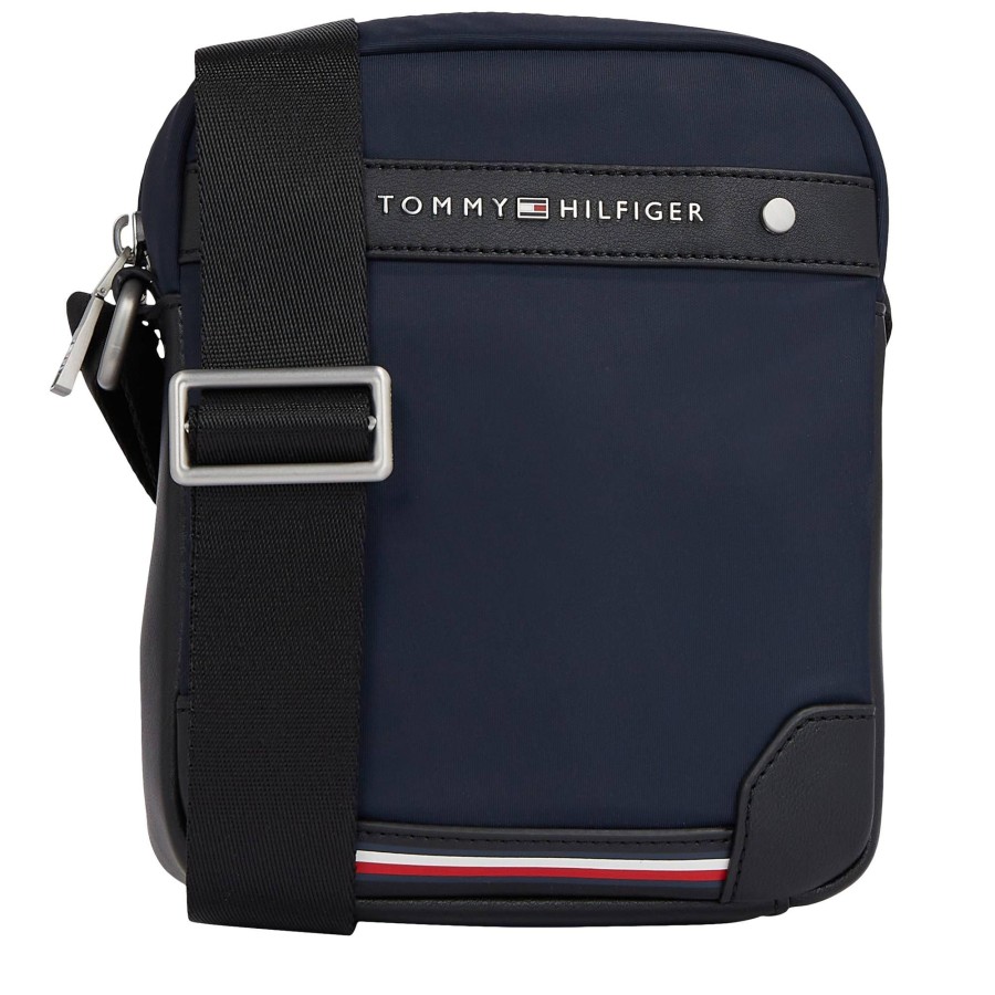 Tommy Hilfiger Sac Reporter Porte Travers Central | Petite Sacoche Homme