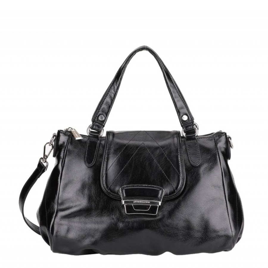 Arthur Aston Sac Porte Epaule Claudia En Cuir | Sac Porte Epaule