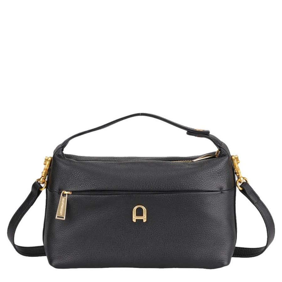 Arthur Aston Petit Sac A Main Camille Cuir Graine | Sac A Main