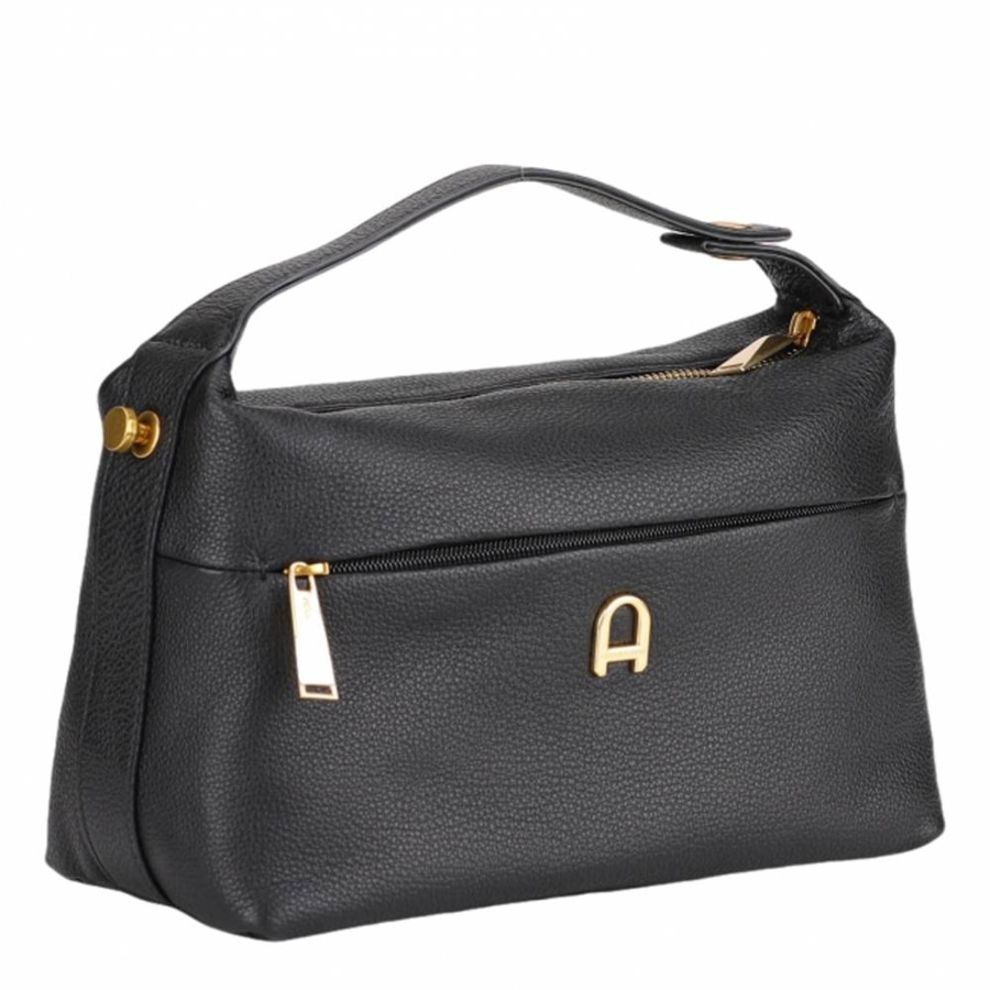 Arthur Aston Petit Sac A Main Camille Cuir Graine | Sac A Main