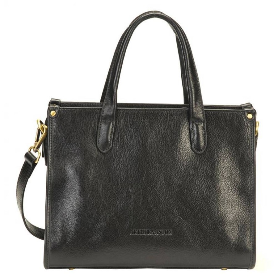 Arthur Aston Sac Porte Main Edith En Cuir | Sac A Main