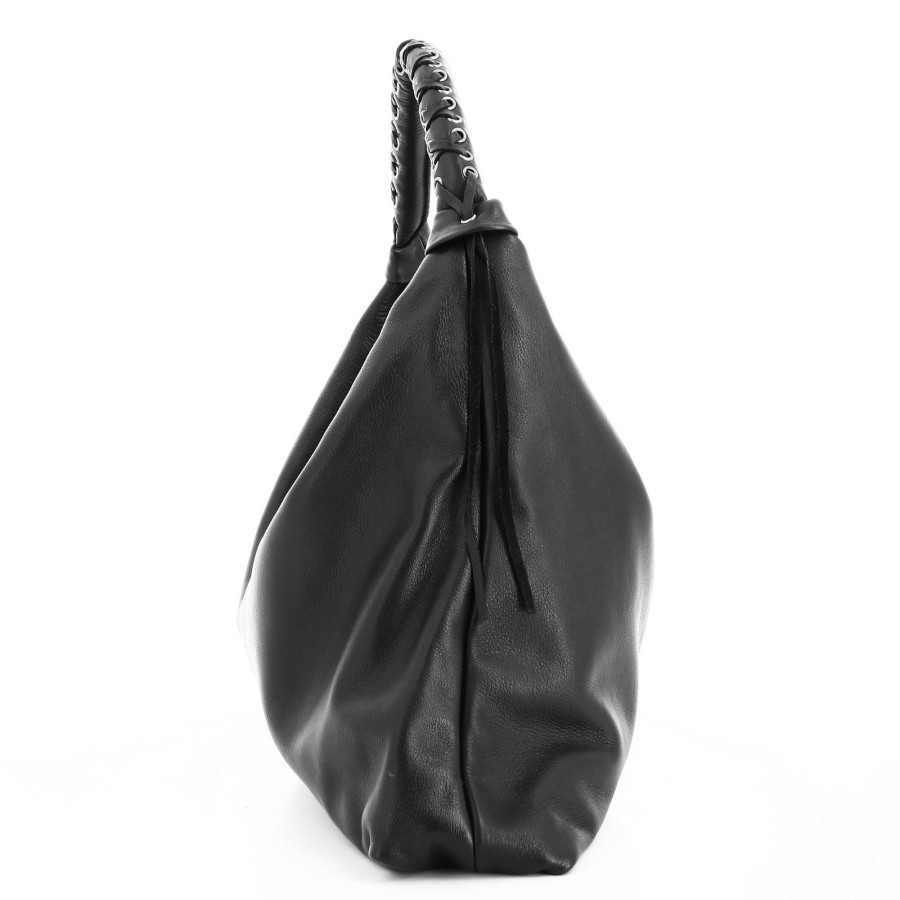 Biba Sac Hobo En Cuir Dover Avec Anse A Oeillets | Sac A Main