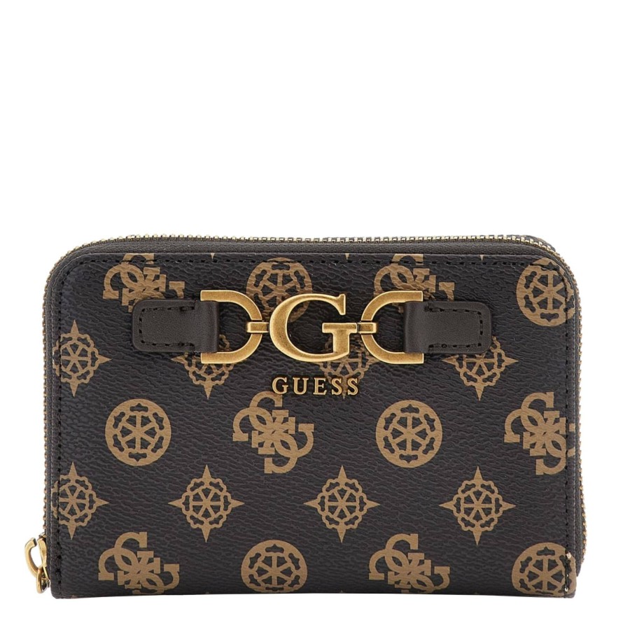 Guess Portefeuille Dagan 4G Logo Pivoine | Porte Monnaie Femme