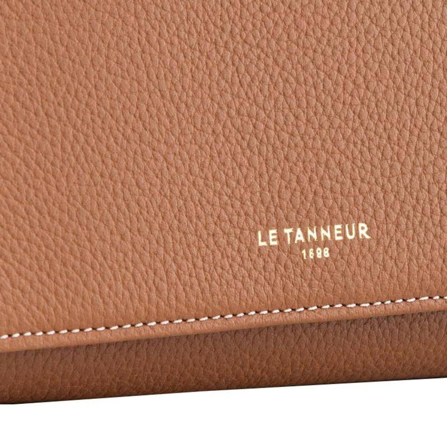 Le Tanneur Portefeuille A Rabat Emilie En Cuir Graine | Portefeuille Femme