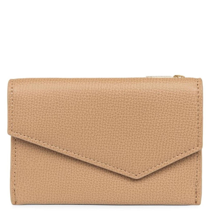 Lancaster Porte Cartes A Rabat Zoe Cuir Texture | Porte Cartes Femme