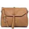 Lancaster Mini Sac Trotteur A Rabat Dune | Sac Bandouliere