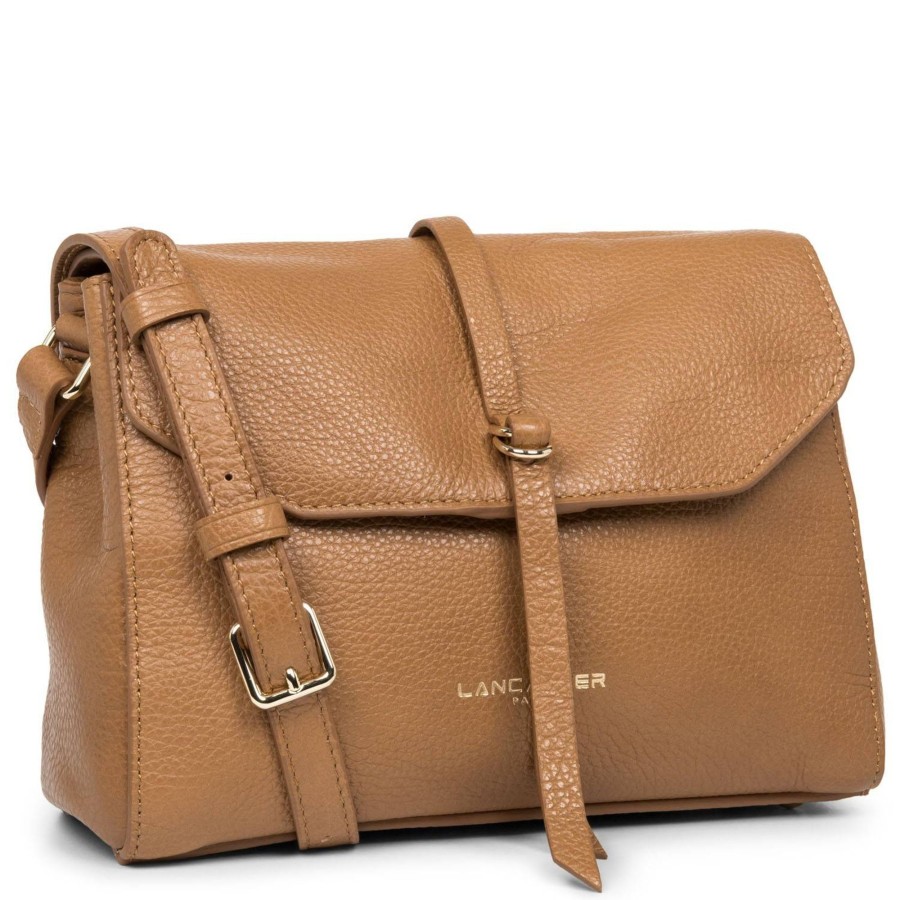 Lancaster Mini Sac Trotteur A Rabat Dune | Sac Bandouliere