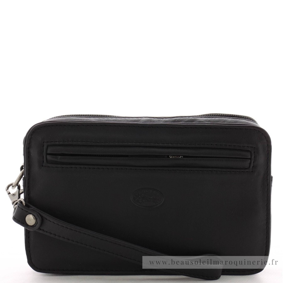 Francinel Sac Pochette Homme En Cuir London | Sacoche Homme