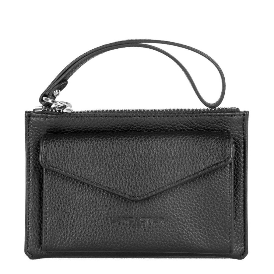 Lancaster Petite Pochette Enveloppe Cuir Foulonne Pm | Pochette