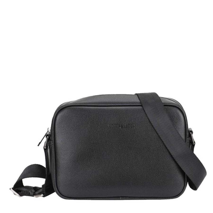 Arthur Aston Sac Porte Travers Horizontal Nelson En Cuir | Sacoche Homme