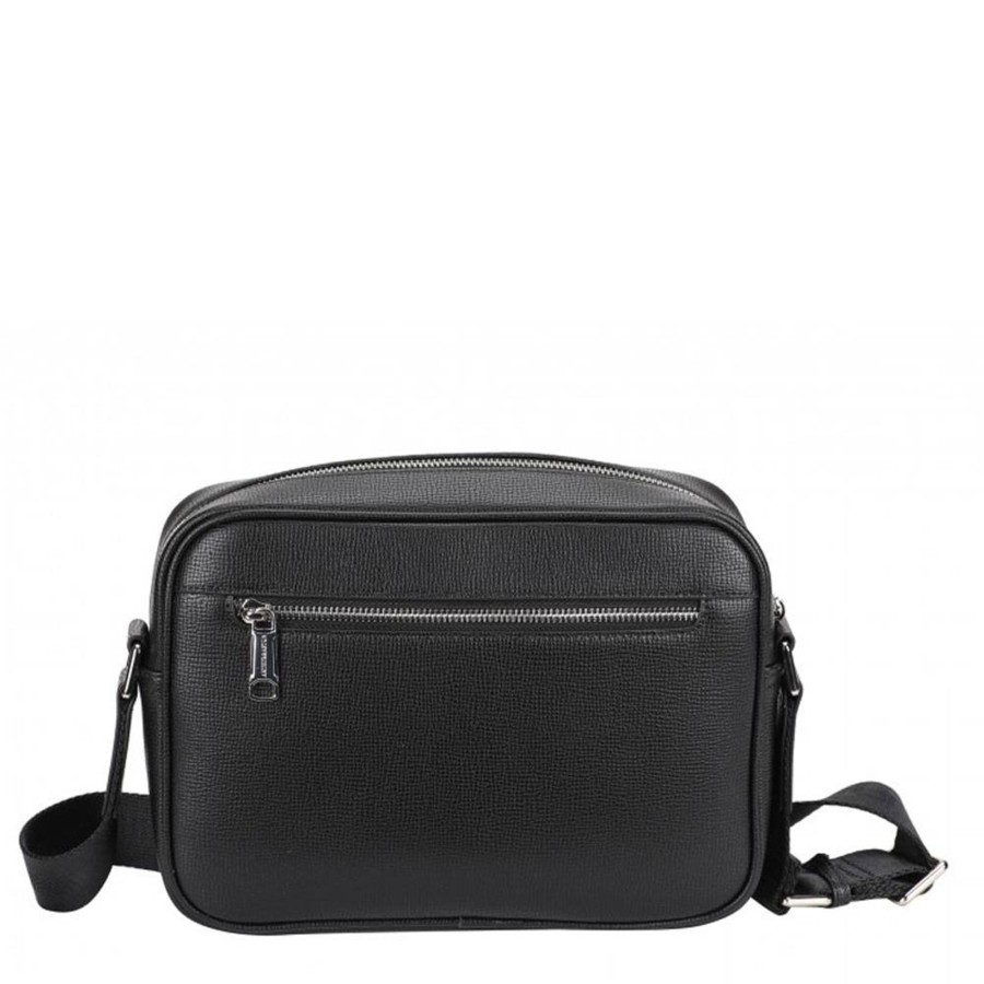 Arthur Aston Sac Porte Travers Horizontal Nelson En Cuir | Sacoche Homme