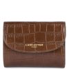 Lancaster Petit Portefeuille A Rabat Exotic Lezard & Croco | Portefeuille Femme