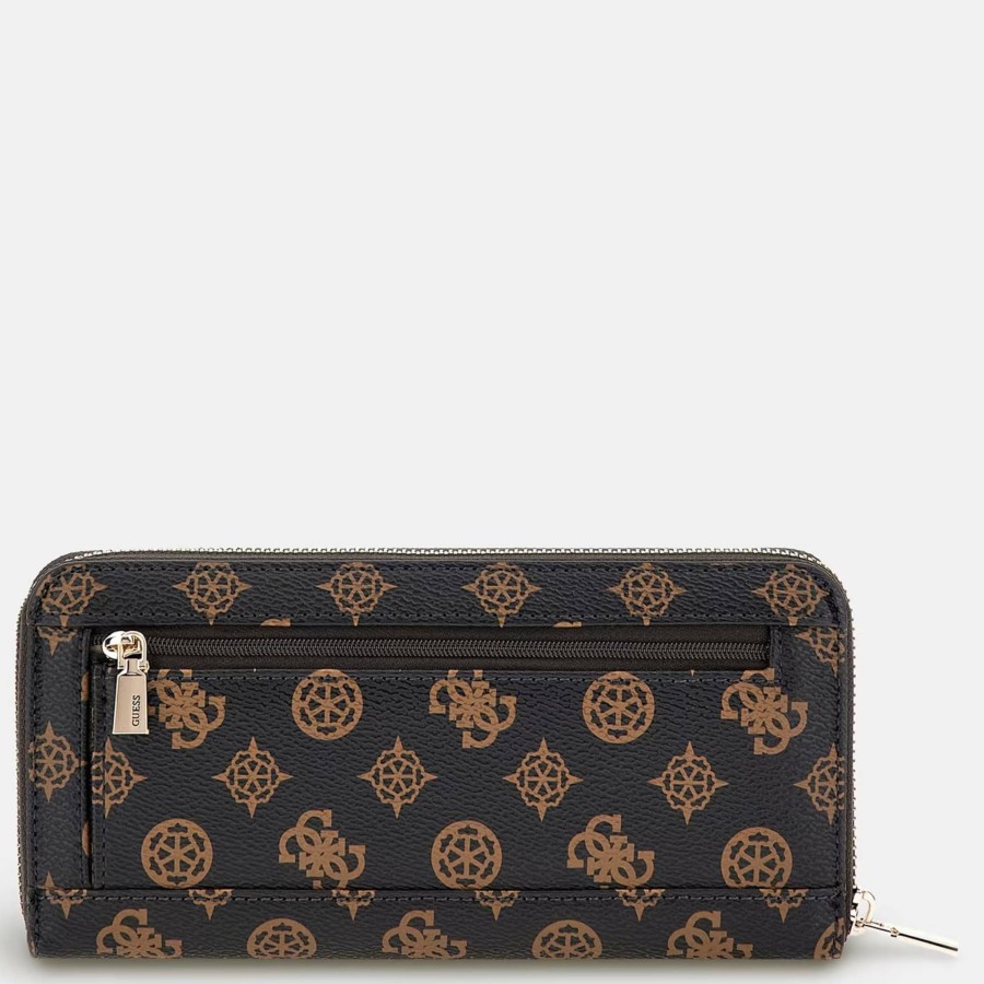 Guess Maxi Portefeuille Laurel Motif Logo | Porte Monnaie Femme