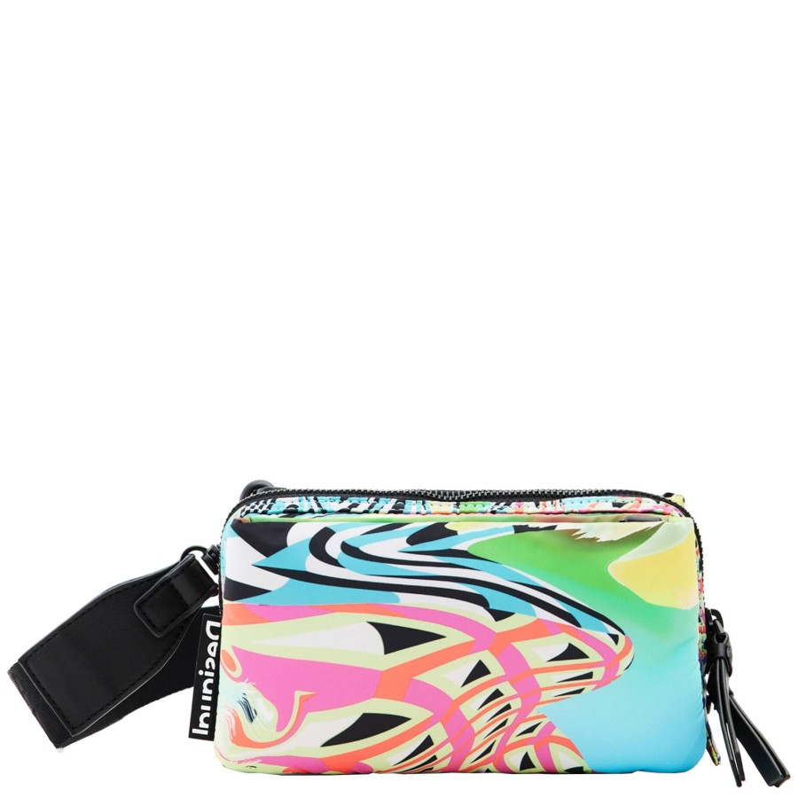 Desigual Petit Sac Bandouliere Ronda Hawaiian Geosurf | Sac Bandouliere