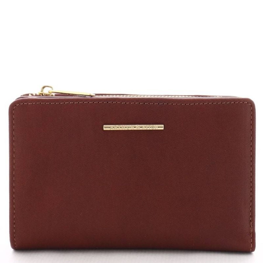 Arthur Aston Petit Portefeuille Amandine En Cuir | Portefeuille Femme