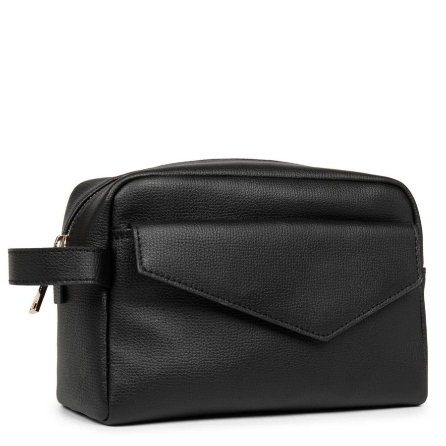 Lancaster Trousse De Toilette Zippee Zoe En Cuir | Trousse De Toilette