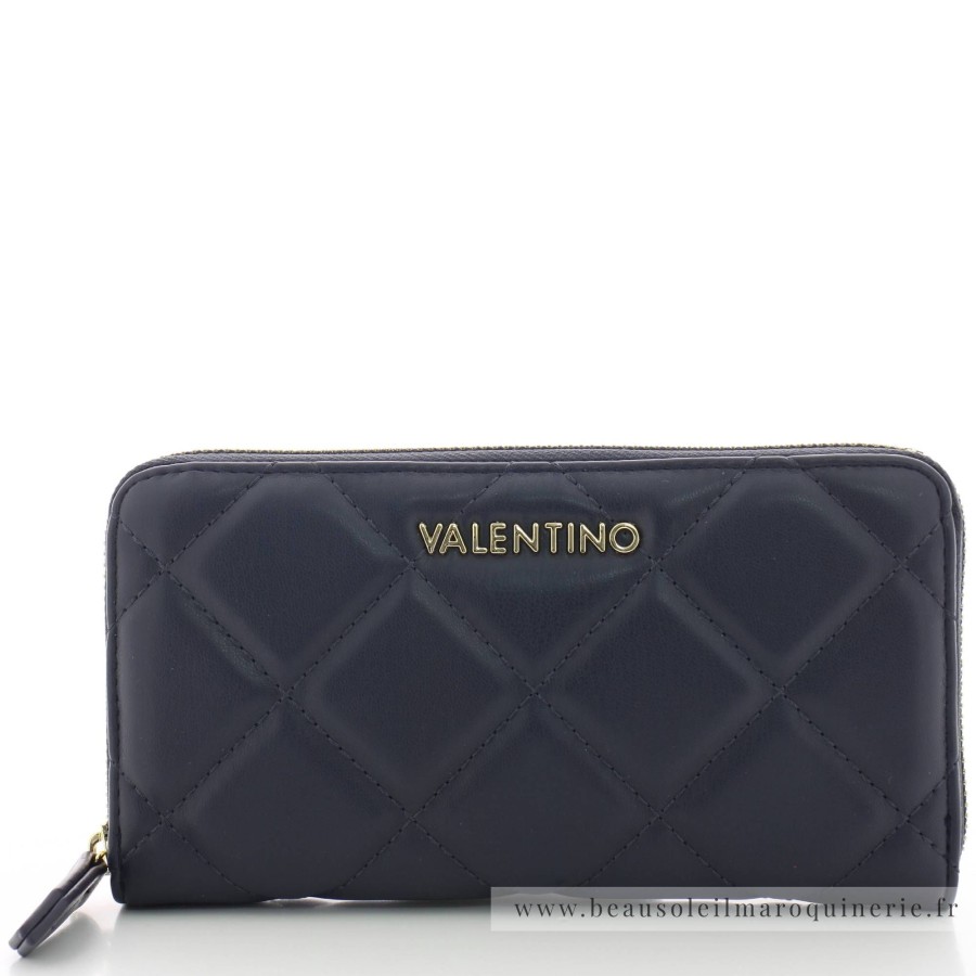 Valentino Bags Portefeuille Zippe Matelasse Ocarina | Portefeuille Femme