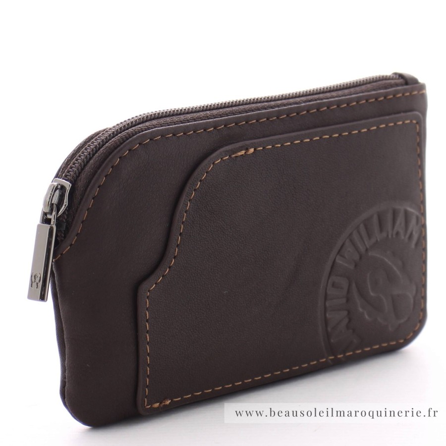 David William Porte Monnaie En Cuir Annan | Porte-Cartes Homme