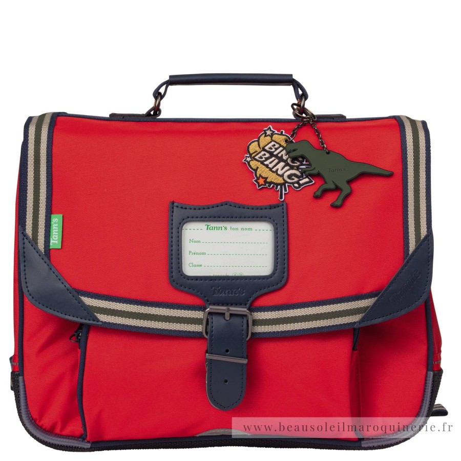 Tann's Cartable 35Cmantonin Porte-Cles Dinosaure | Sac A Dos