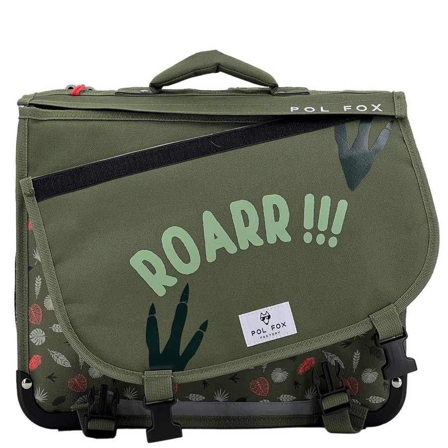 Pol Fox Cartable 38Cm Dino Rabat Reversible | Cartable