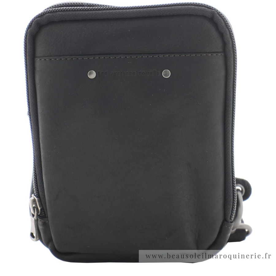 Les Ateliers Foures Petit Sac Holster Orion Baroudeur | Petite Sacoche Homme