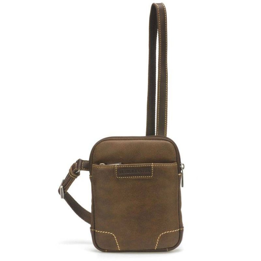 Arthur Aston Sac Porte Travers Marco Cuir Vintage | Petite Sacoche Homme