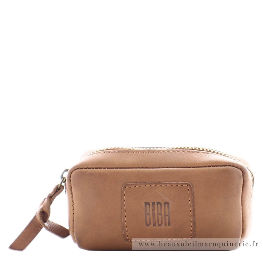 Biba Petit Porte-Monnaie Kansas Zippe En Cuir | Porte Monnaie Femme