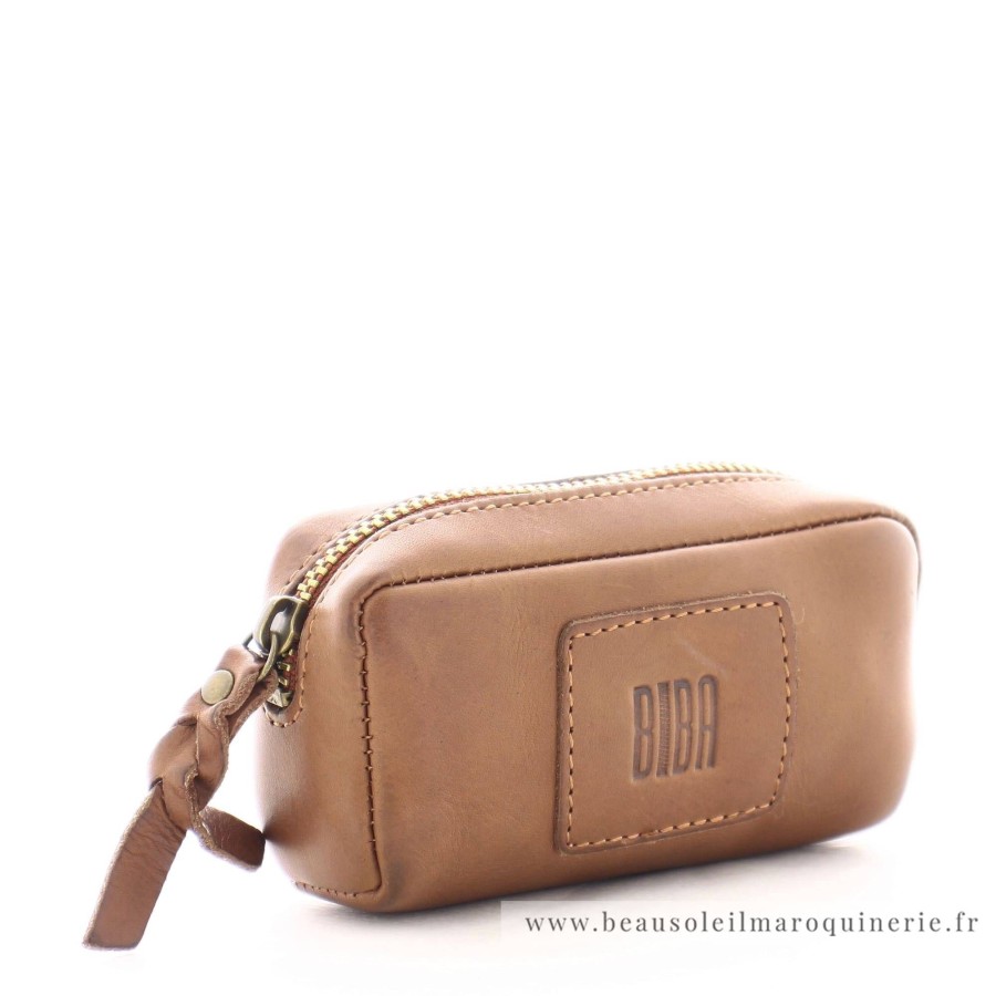 Biba Petit Porte-Monnaie Kansas Zippe En Cuir | Porte Monnaie Femme