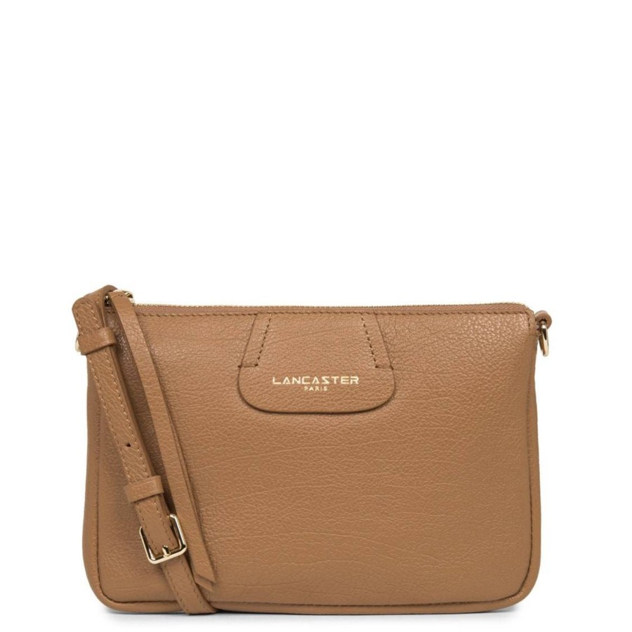 Lancaster Pochette Plate A Bandouliere Dune | Sac Bandouliere