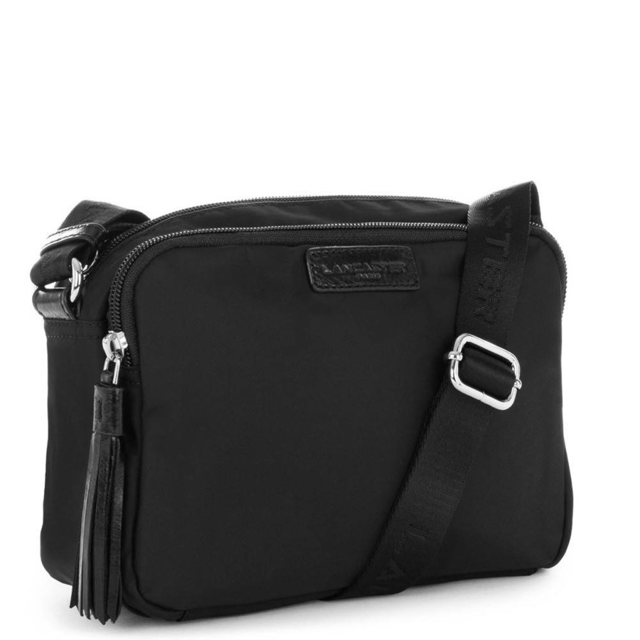 Lancaster Sac Porte Travers Basic Pompon | Sac Bandouliere