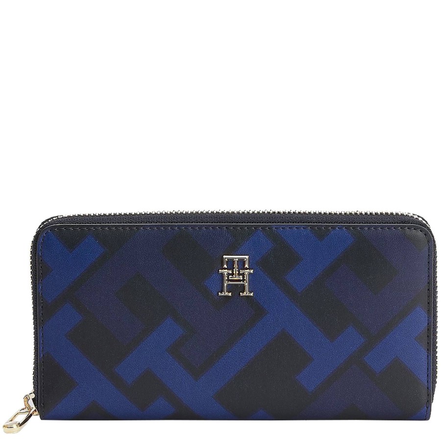 Tommy Hilfiger Portefeuille Femme Iconic Motif Logo | Portefeuille Femme