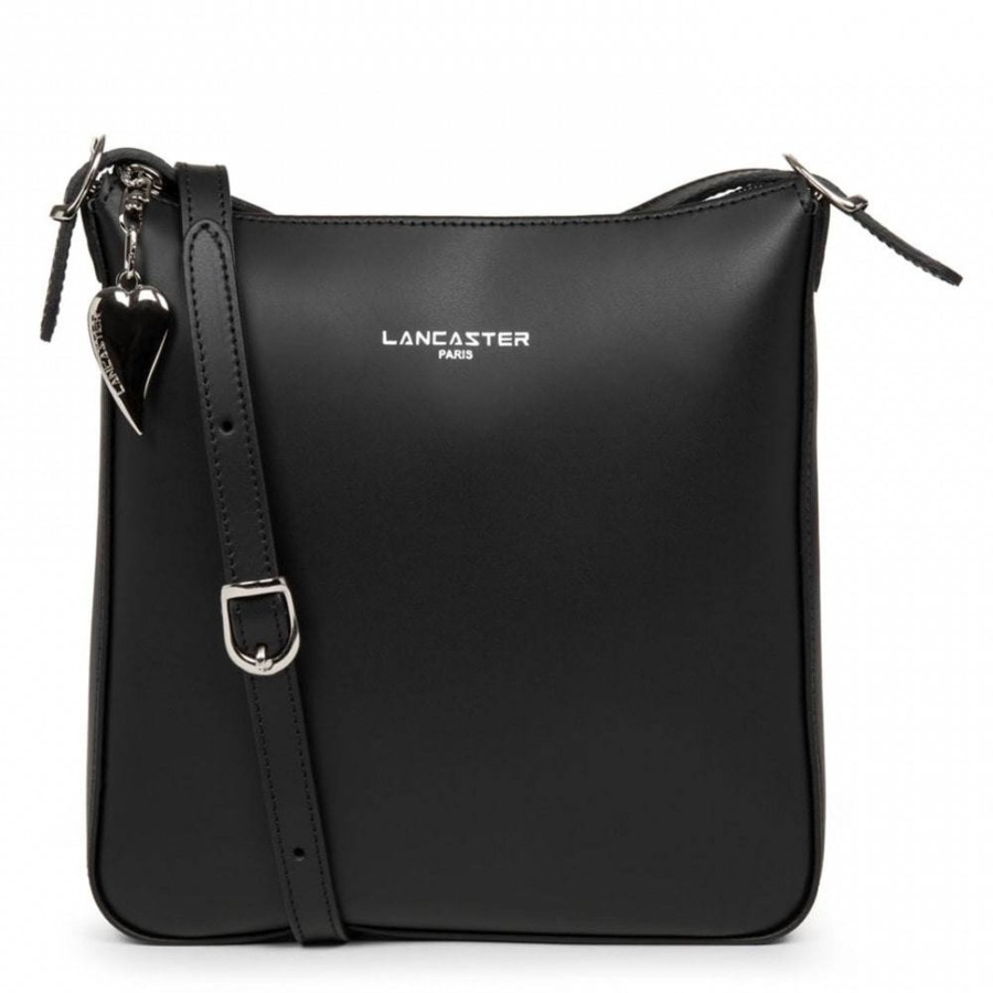 Lancaster Sac Trotteur Zippe Smooth A Bandouliere | Sac Bandouliere