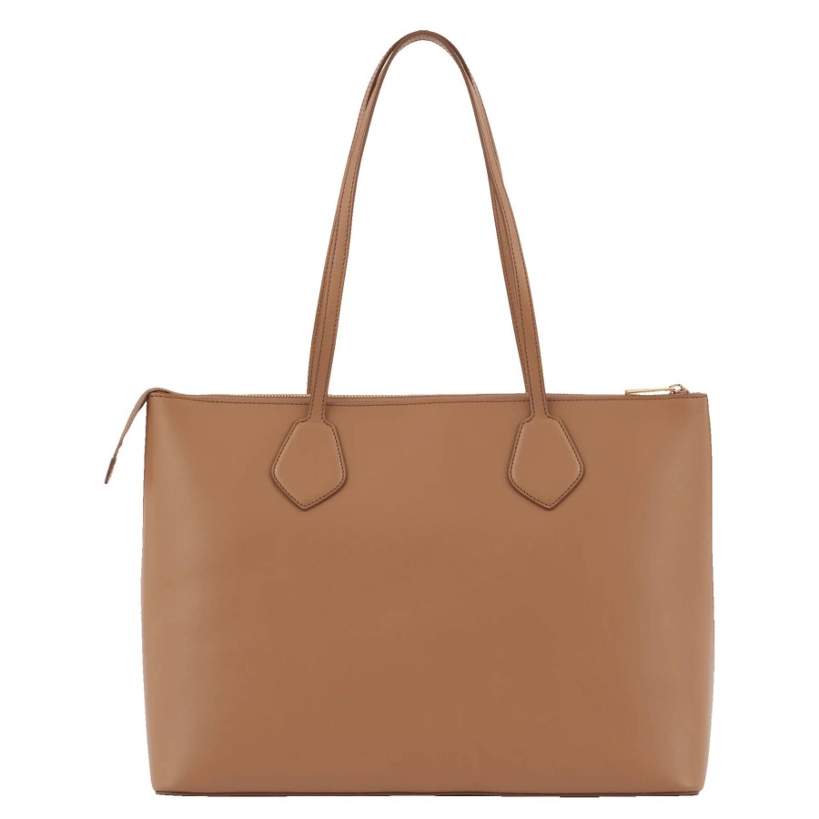 Lancel Grand Sac Cabas Zippe Essential Avec Logo | Sac Cabas