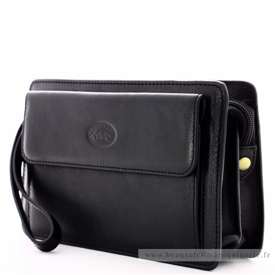 Francinel Pochette En Cuir Milan Classic Pour Homme | Petite Sacoche Homme