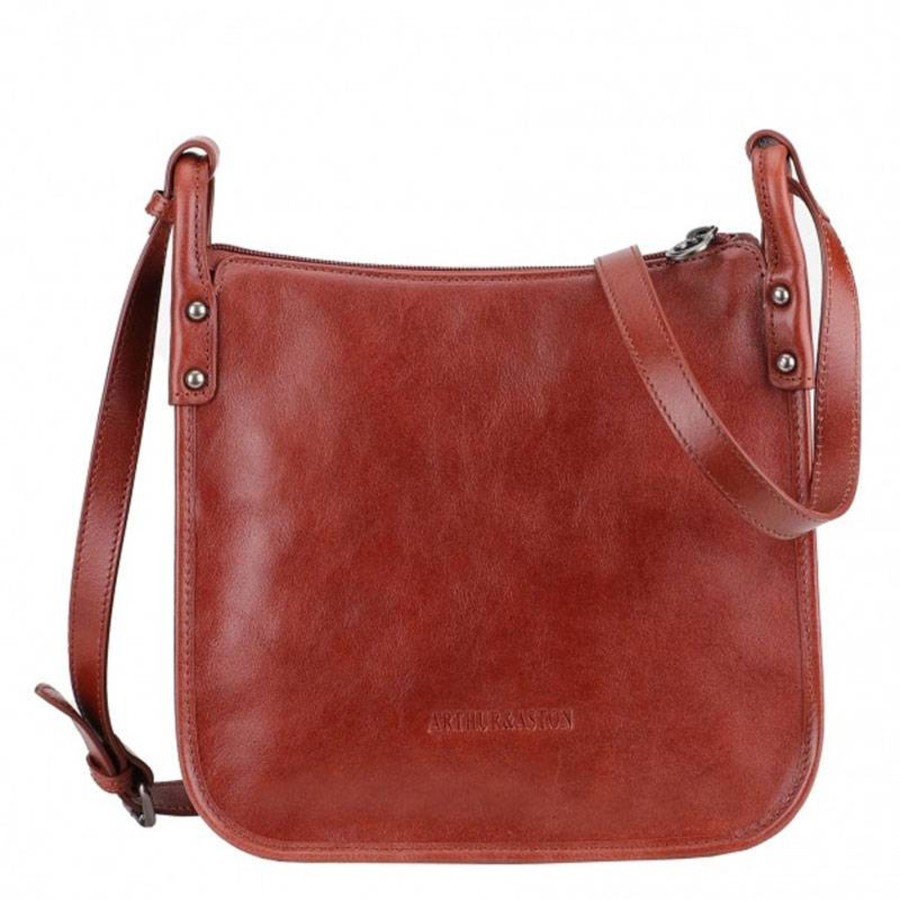 Arthur Aston Grand Sac Edith Porte Travers En Cuir | Sac Bandouliere