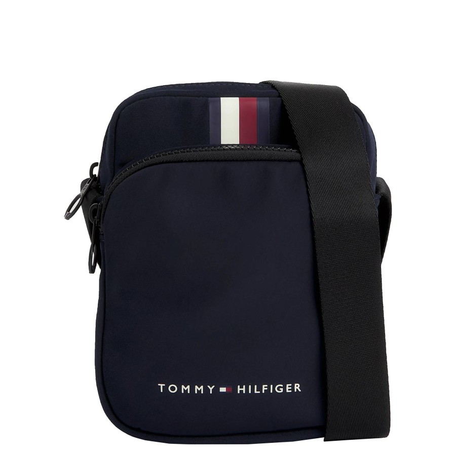 Tommy Hilfiger Mini Sacoche Skyline Stripe | Petite Sacoche Homme