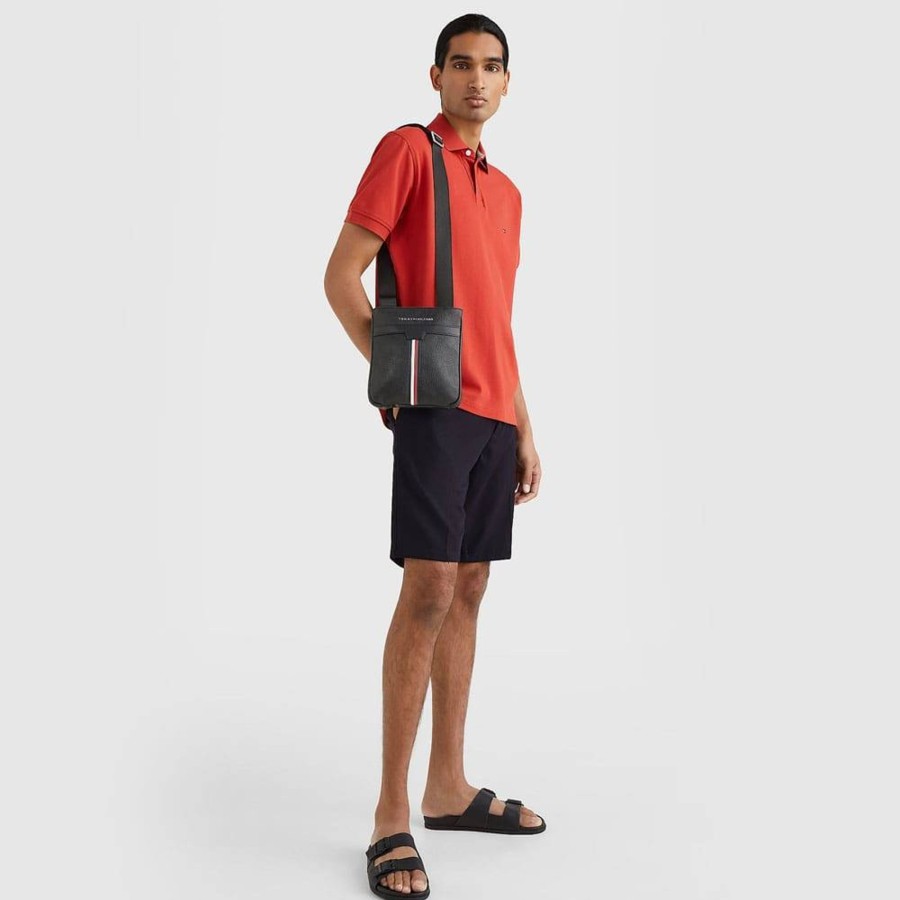 Tommy Hilfiger Petite Sacoche Downtown Effet Graine | Petite Sacoche Homme