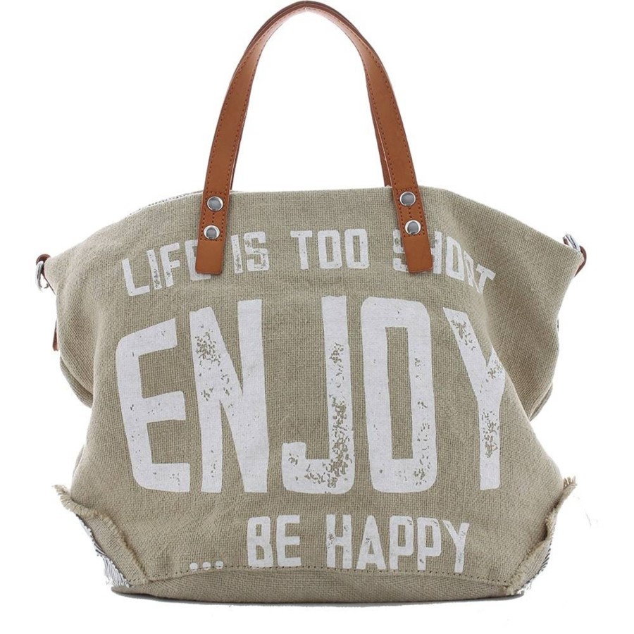 Mia & Joy Sac Shopping Hailey En Toile | Sac Cabas