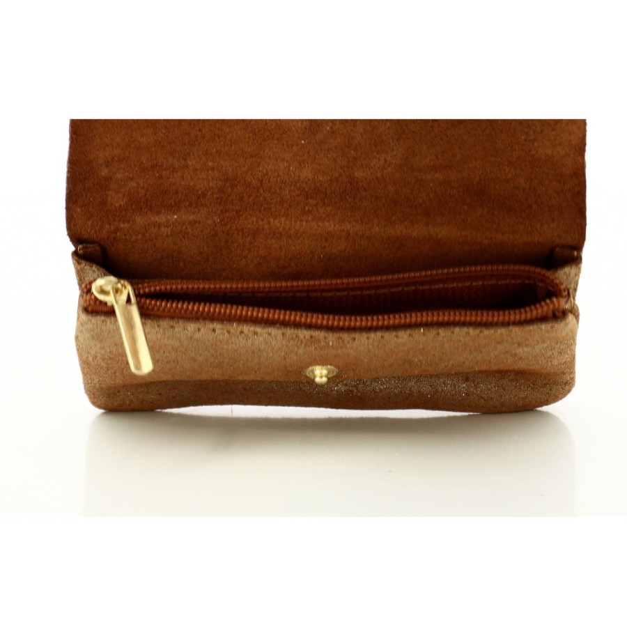 Marlon Firenze Porte-Monnaie Enveloppe Cuir Paillete | Porte Monnaie Femme