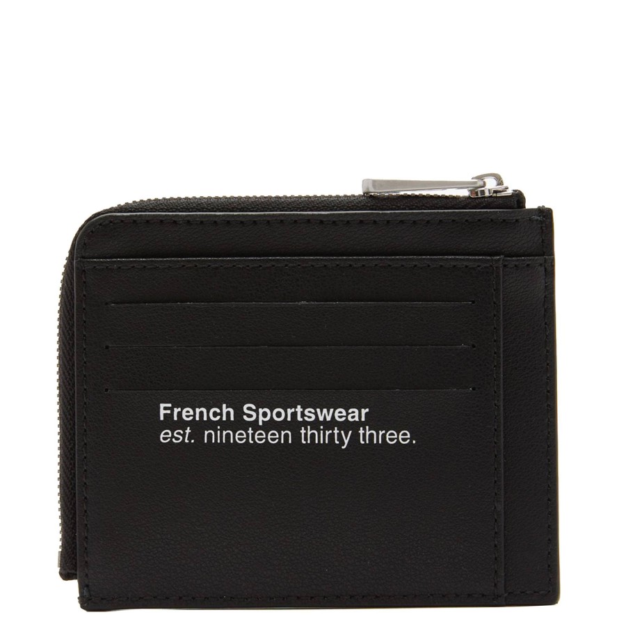 Lacoste Porte-Cartes Zippe Practice Cuir Avec Logo | Porte-Cartes Homme