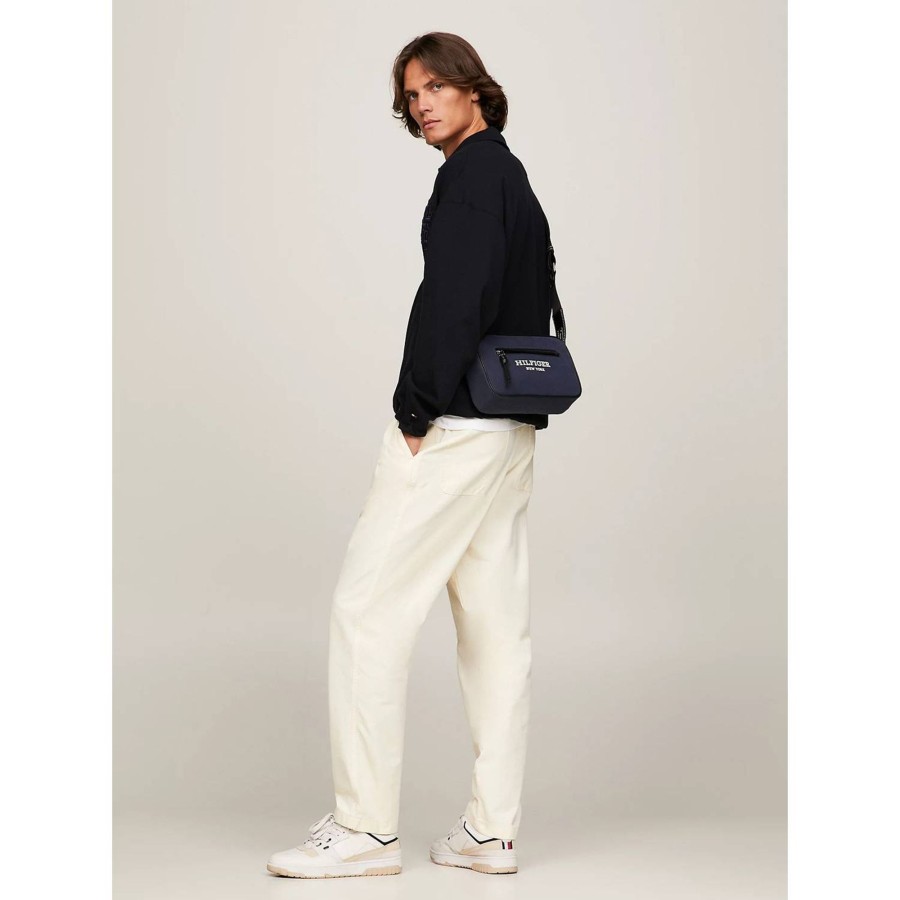 Tommy Hilfiger Sac Reporter Prep Classic A Logo | Sacoche Homme