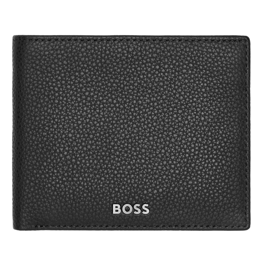 Hugo Boss Portefeuille Classic Grained En Cuir Graine | Porte-Cartes Homme