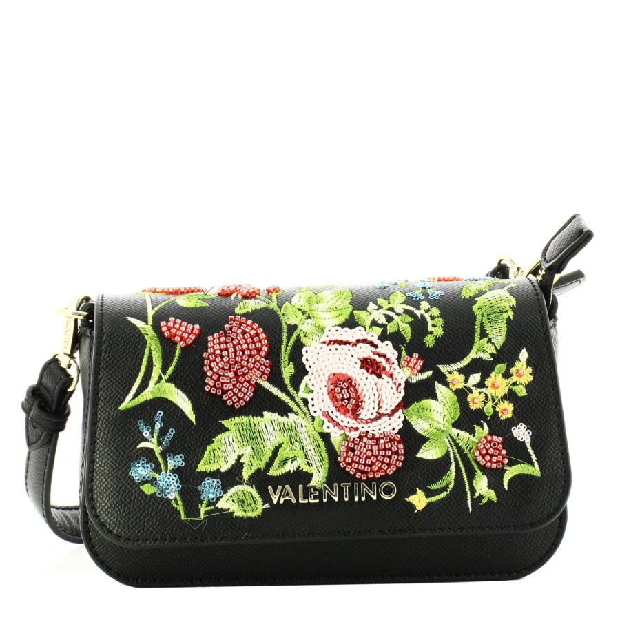 Valentino Bags Sac Baguette Flor Fleurs Brodees | Sac Porte Epaule