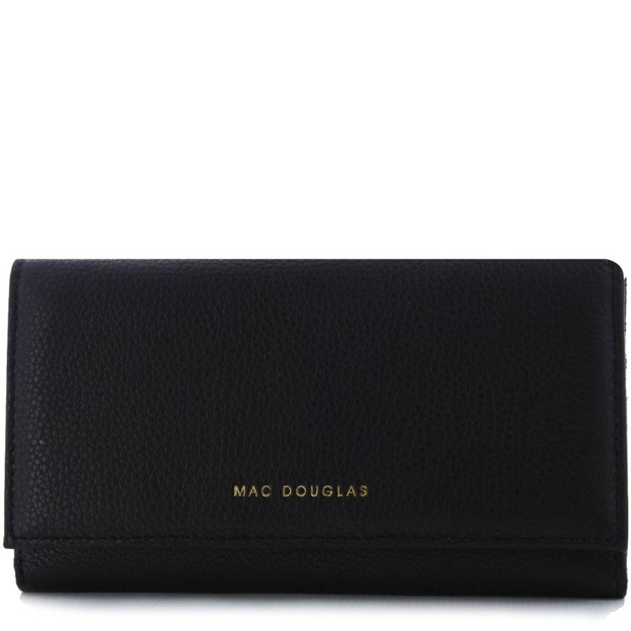 Mac Douglas Portefeuille Double Face Cuir Graine Gondole Romy | Portefeuille Femme