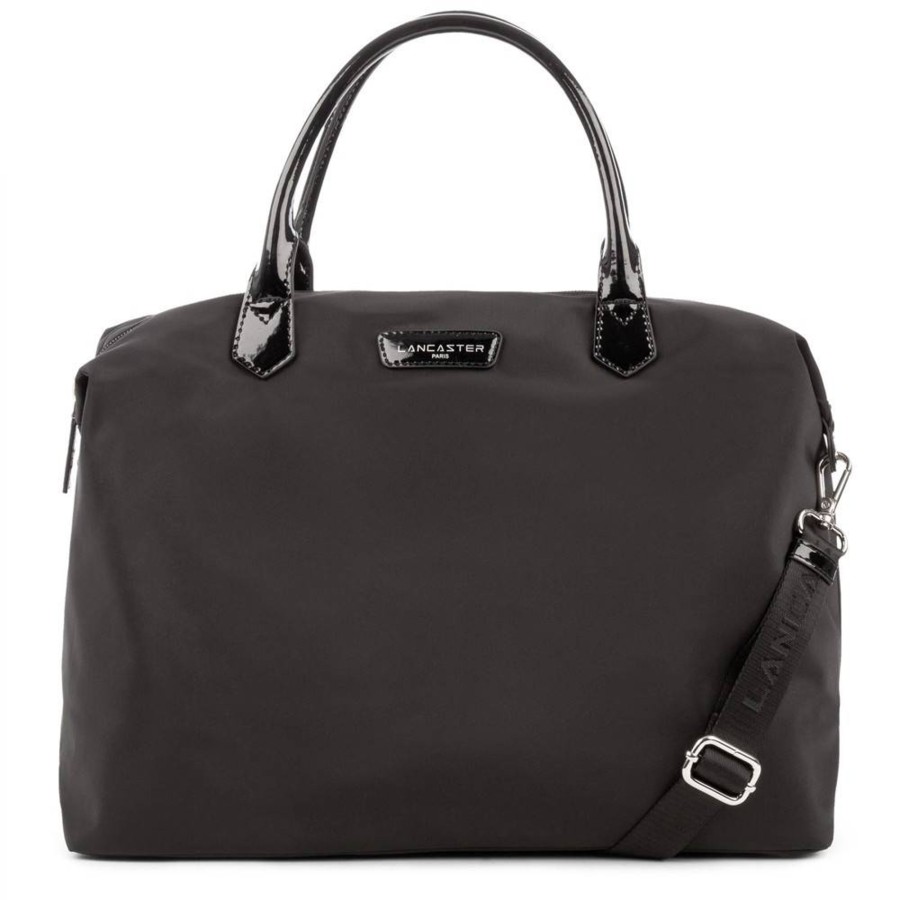 Lancaster Sac A Main Moyen Basic Verni | Sac A Main