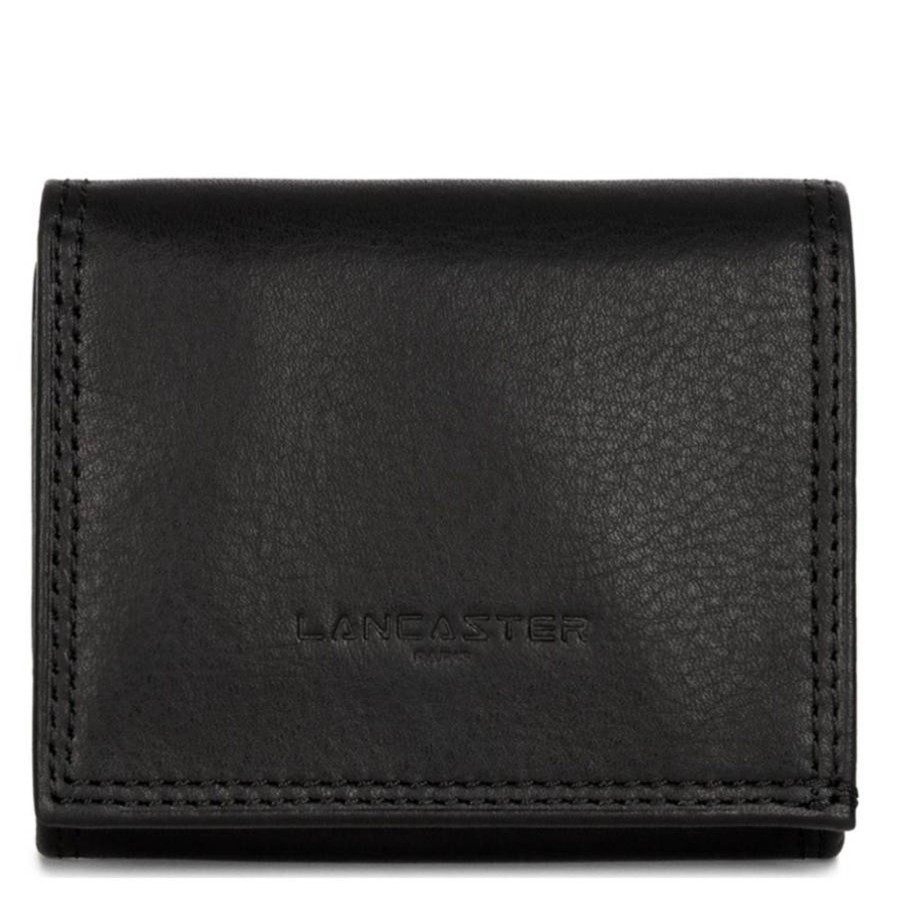 Lancaster Porte Monnaie En Cuir Soft Vintage | Porte-Cartes Homme