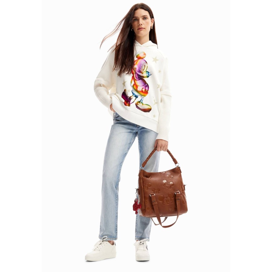 Desigual Sac Moyen Zippe All Mickey Loverty 2.0 | Sac A Main