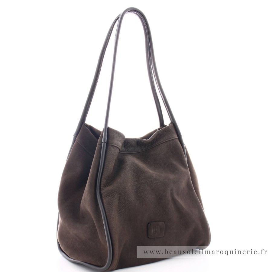 Biba Sac Porte Epaule Corwin Cuir Suede | Sac Porte Epaule